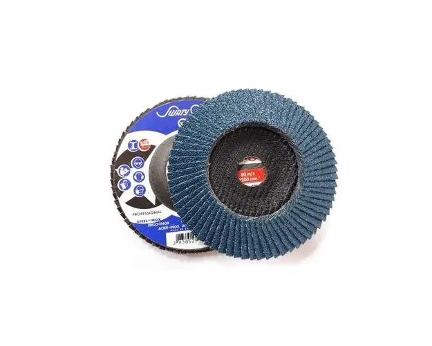 Disc lamelar polizare metal si inox Swaty Comet Professional, 115 mm Z40