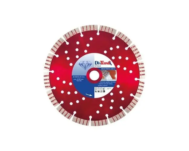 Disc diamantat DiaTehnik ST MAX 115 mm, pentru beton si granit