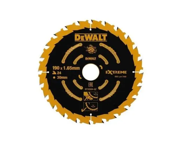 Panza, Dewalt, de ferastrau circular, EXTREME, 190x30,Z 24 DT10304
