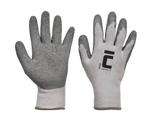 Manusi imersate latex Cerva DIPPER, masura 9 (Gri)