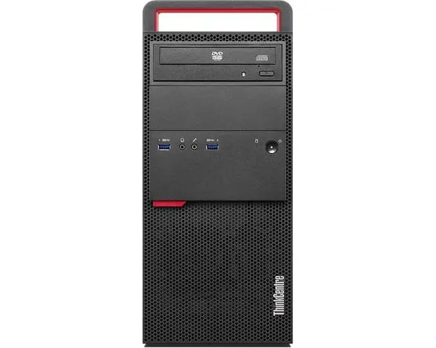 Calculator Sistem PC Refurbished LENOVO M800 Tower, Intel Core i3-6100 3.70GHz, 8GB DDR4, 256GB SSD, DVD-ROM