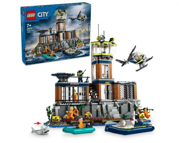 LEGO® City - Insula-inchisoare 60419, 980 piese