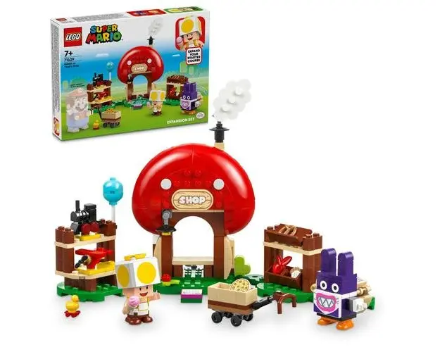 LEGO® SUPER MARIO™ - Set de extindere - Nabbit la magazinul lui Toad 71429, 230 piese