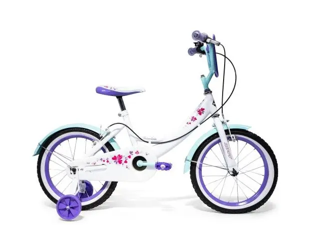 Bicicleta pentru copii Huffy Crème Soda, roti 16inch, Sistem franare V-brake (Alb)
