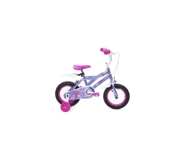 Bicicleta pentru copii Huffy So Sweet, roti 12inch, Sistem franare V-brake (Mov)