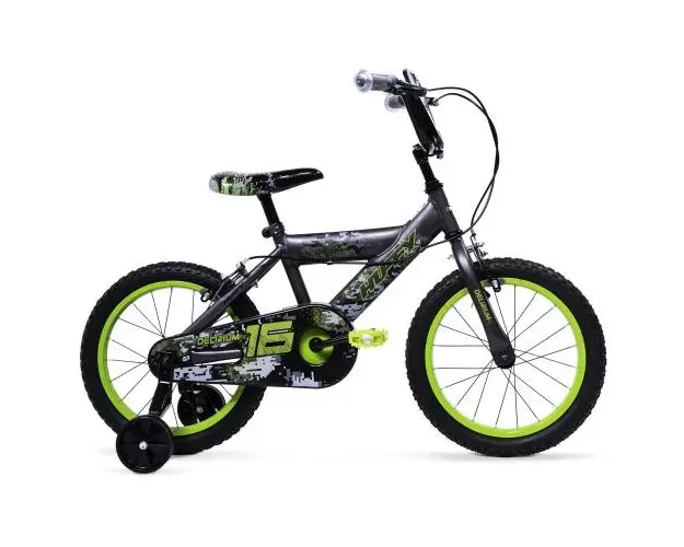 Bicicleta pentru copii Huffy Delirium, roti 16inch, Sistem franare V-brake (Verde)