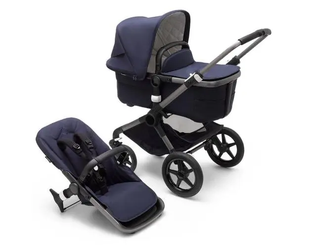 Carucior Bugaboo Fox 3 Classic Graphite/Dark Navy 2 in 1