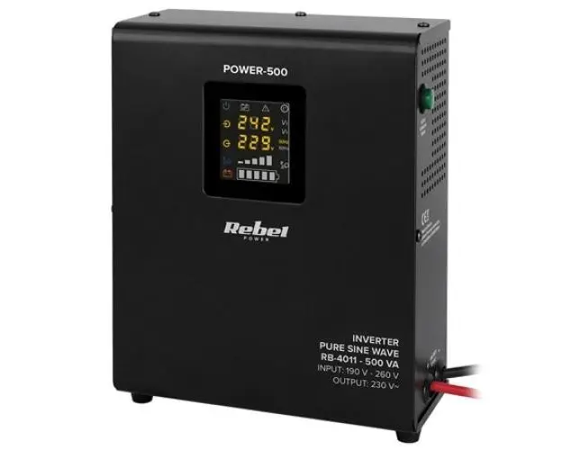 Ups Centrale Sinus Pur 500va 300w 12v Rebel