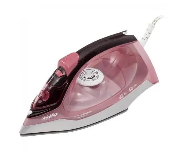 Fier de calcat Mesko MS5028, 2200 W, Roz/Negru