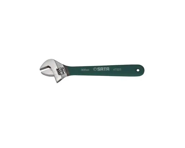 Cheie reglabila cu maner Soft Grip, 200 mm, Sata