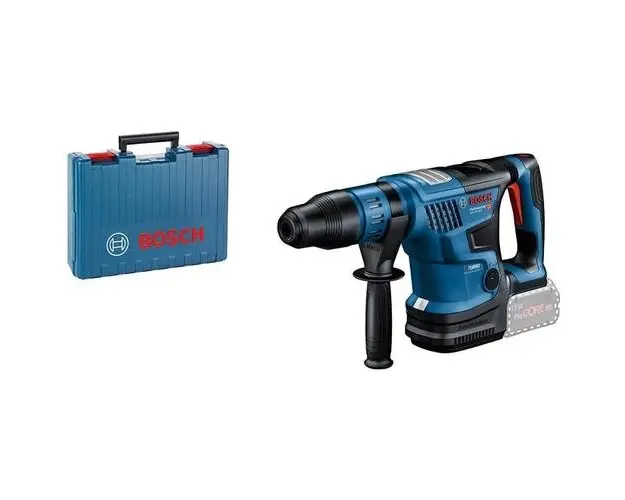Ciocan rotopercutor Bosch Professional GBH18V-36C, 18 V, 7 J, 500 rpm, 2900 bpm, SDS Max, geanta transport, laveta masina, maner suplimentar, tub vaselina, fara acumulator/incarcator