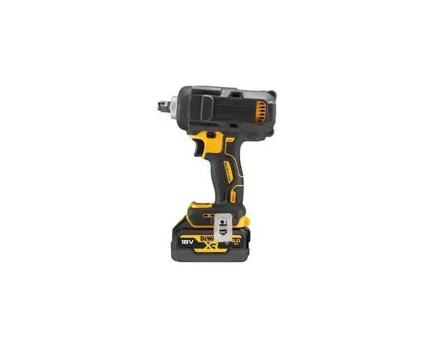 Masina de insurubat cu impact DeWALT DCF891P2G-QW, 1/2inch, 2000 rpm + 2 Acumulatori XR 18 V, 5 Ah