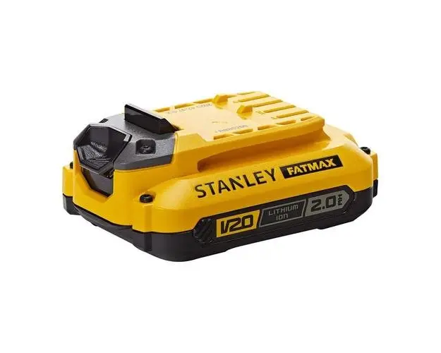 Acumulator Stanley SFMCB202-XJ FATMAX V20, Pentru scule electrice, 18 V 2 Ah 