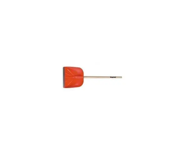 Lopata pentru zapada Kapriol KAP-20949, Ramforsata, Maner de lemn, Lungime 175 cm