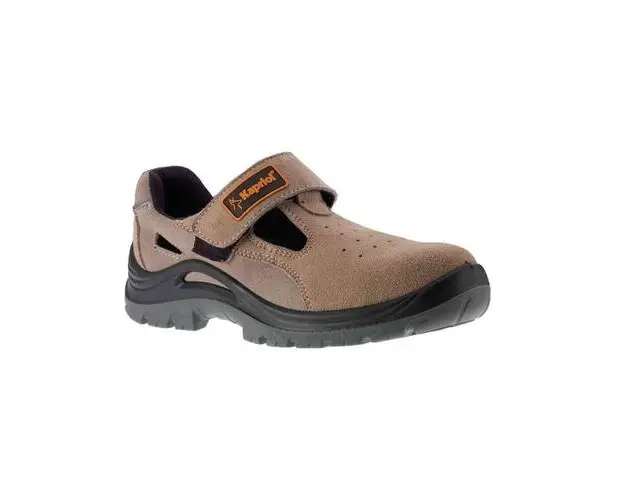 Sandale de lucru Kaprion DALLAS S1-P, Masura 45 (Maro/Negru)