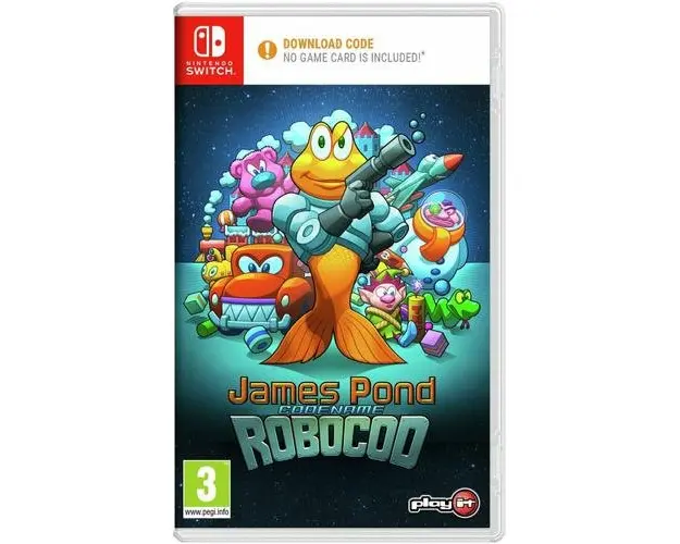Joc James Pond Codename Robocop pentru Nintendo Switch (Code In A Box)