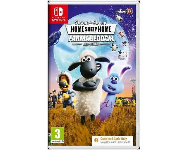 Joc Shaun The Sheep Home Sheep Home Farmageddon Party Edition pentru Nintendo Switch (Code In A Box)