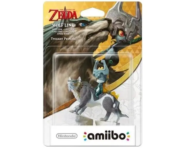 Figurina Amiibo Wolf Link (The Legend Of Zelda)