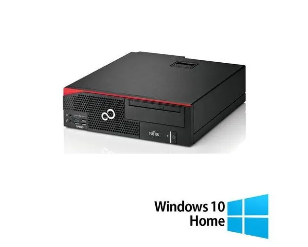 Calculator Sistem PC Refurbished Fujitsu Esprimo D756 Desktop, Intel Core i5-6500T 2.50-3.10GHz, 8GB DDR4, 500GB HDD + Windows 10 Home