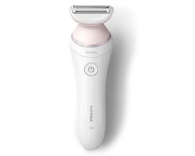 Aparat de ras electric Philips BRL176/00 SatinShave Advanced, 2 viteze, Autonomie 120 min (Alb/Roz)