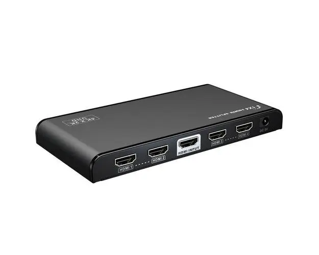 Splitter HDMI 4 porturi, 1 intrare - 4 iesiri, V2.0, 4K x 2K/60Hz, FULL HD, 3D, alimentator inclus, PremiumCord, khsplit4f
