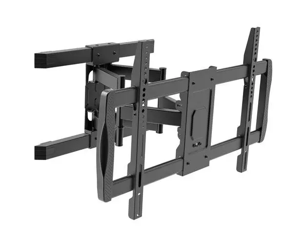 Suport TV de perete, reglabil, 42-75 inch, brat dublu, extensibil, Full-Motion, Techly ICA-PLB 473, Negru