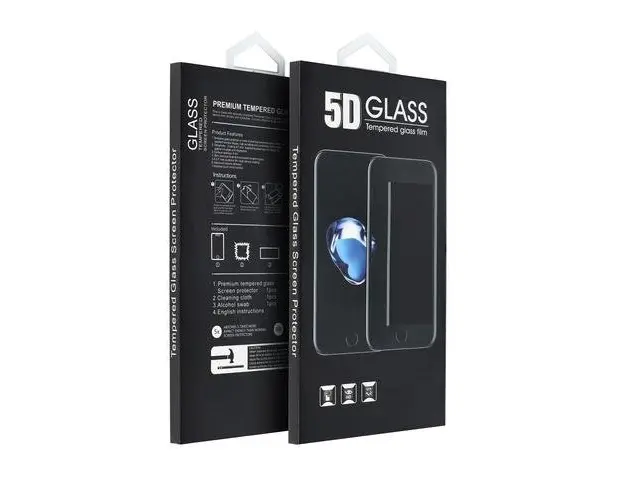 Folie de protectie sticla Omni 5D pentru Xiaomi Redmi Note 13 5G/Redmi Note 13 Pro 4G (Negru)