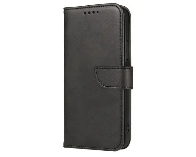 Husa Magnet Wallet Stand compatibila cu Huawei Mate 50 Pro, Negru
