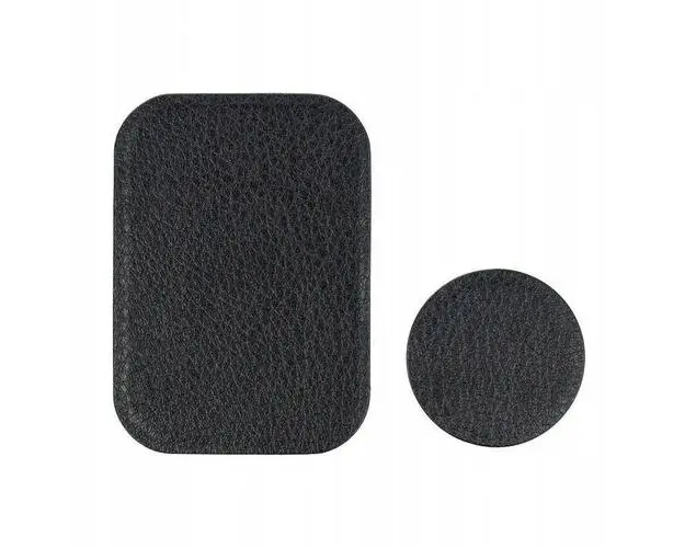 Insigna magnetica Nemo, Piele ecologica, Negru