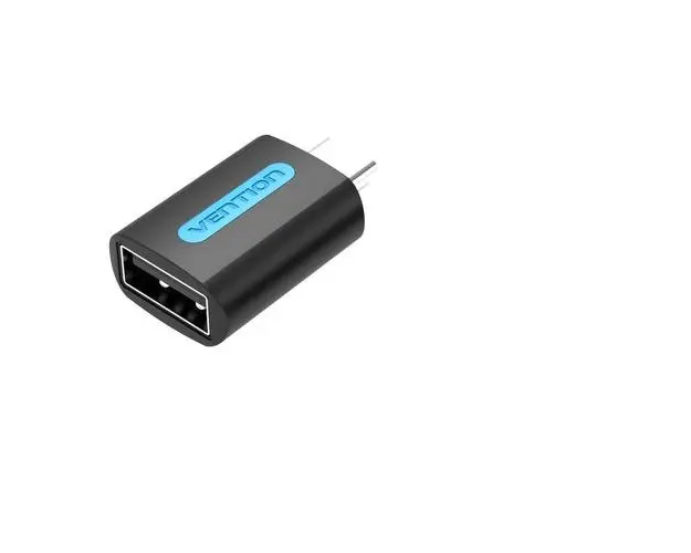 Adaptor Vention CDTB0, USB-C tata la USB 2.0 mama OTG