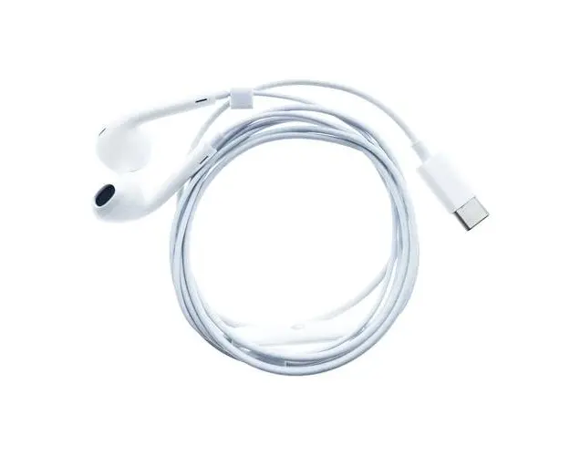 Casti Stereo Fiesta FISEMW10, Microfon, USB Tip C (Alb)