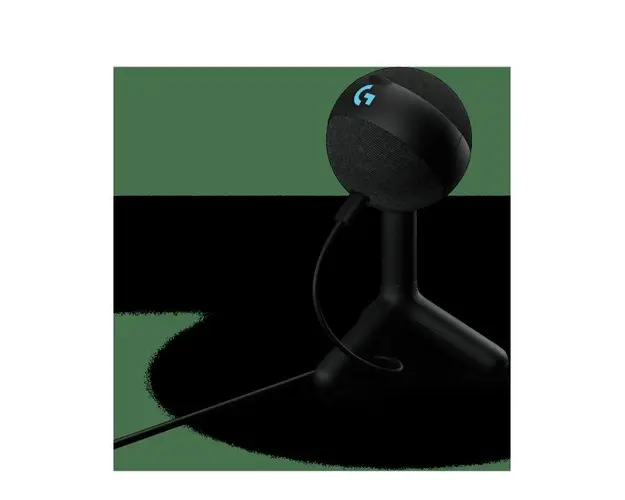 Microfon Gaming Logitech Yeti ORB, Lightsync RGB, USB, Negru