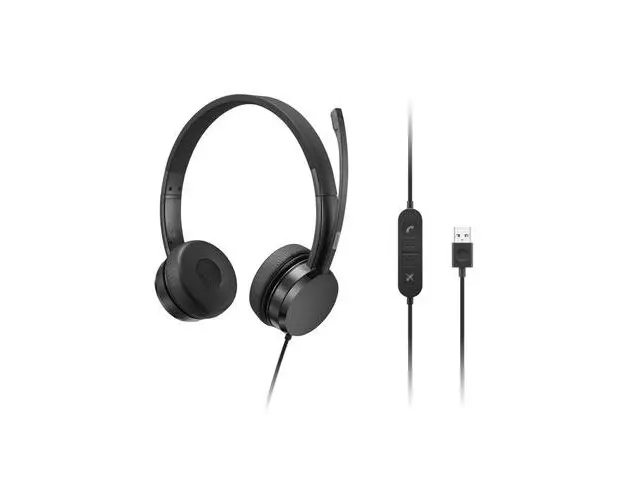 Casti Call Center Lenovo 4XD1K18260, Cu fir, Microfon