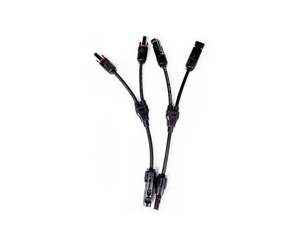 Cablu de conectare paralel EcoFlow Solar MC4 EFPV-LTY2CBL0.3M, Lungime 0.3 m (Negru)