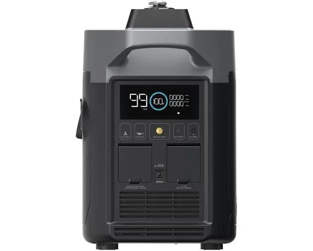 Generator electric EcoFlow Smart Dual Benzina si GPL, 1800 W, 1024 Wh, USB-C, USB-A