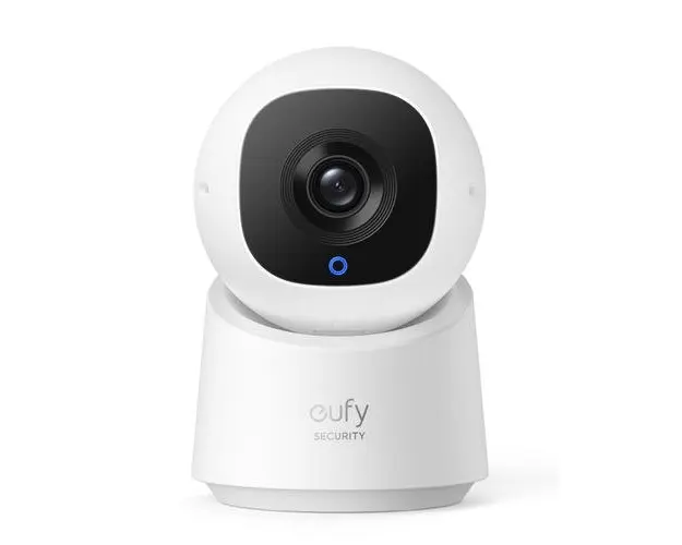 Camera de supraveghere eufy Security C220 Indoor, Rezolutie 2K, 360 Pan&Tilt, AI, Audio bidirectional, Wireless (Alb)