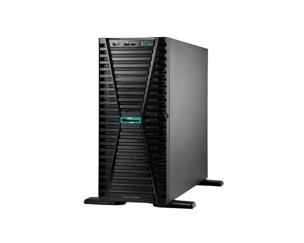 Server HPE ProLiant ML110 Gen11, Tower, Intel Xeon E-2414 4 C / 4 T, 2.60 GHz - 4.5 GHz, 12 MB cache, 55 W, 16 GB DDR5 ECC, 350 W, Fara sistem de operare
