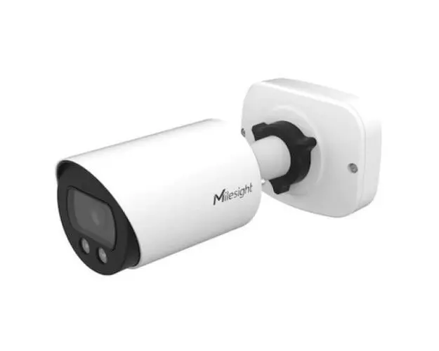 Camera de supraveghere exterior IP Mini Bullet MILESIGHT TECHNOLOGY MS-C8164-UPD, 8MP, Lentila 2.8mm, IR 30m (Alb)
