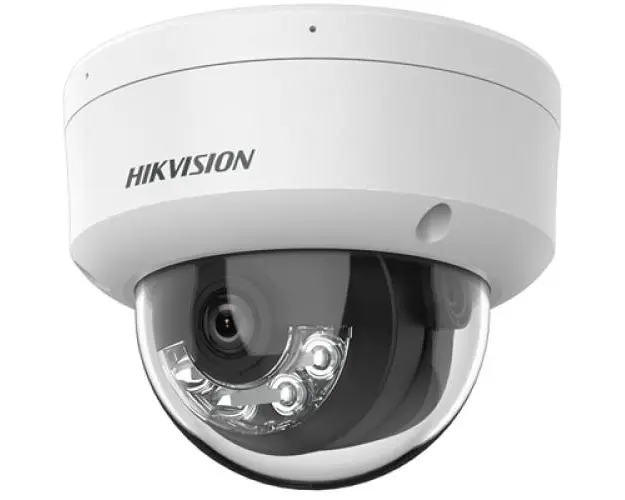 Camera supraveghere video IP interior Hikvision DS-2CD1183G2-LIUF(2.8MM), 8 MP, Smart Hybrid cu LED alb si IR 30 m, 2.8 mm, slot card, microfon, PoE