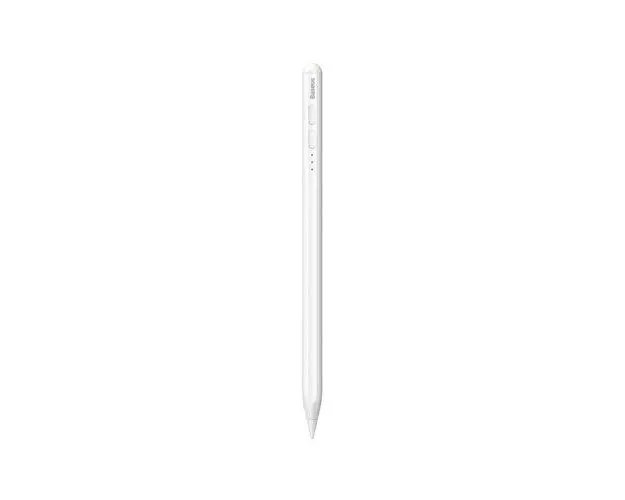 Stylus pen iPad Air/Pro, cablu Type-C 3A Baseus SXBC040102, Alb