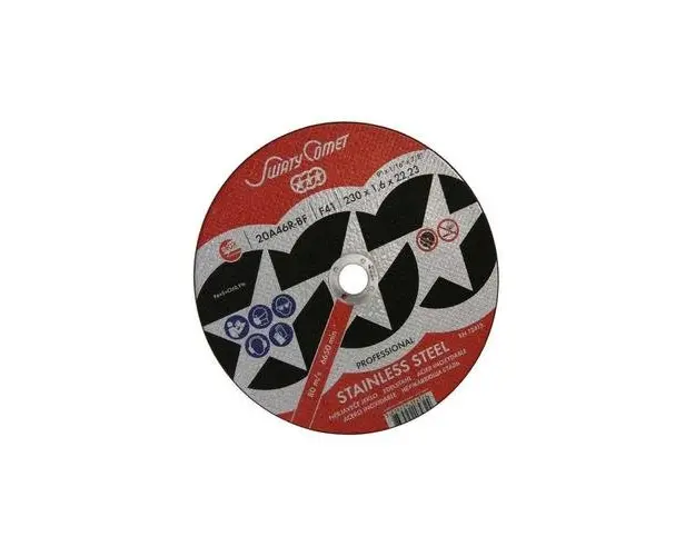 Disc abraziv debitare inox Swaty Comet P2301922I, Professional, 230 x 22 mm, Grosime 1.9 mm