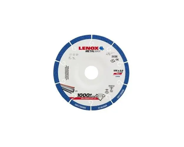 Disc de debitat diamantat Lenox LX2044469, 125x2mm