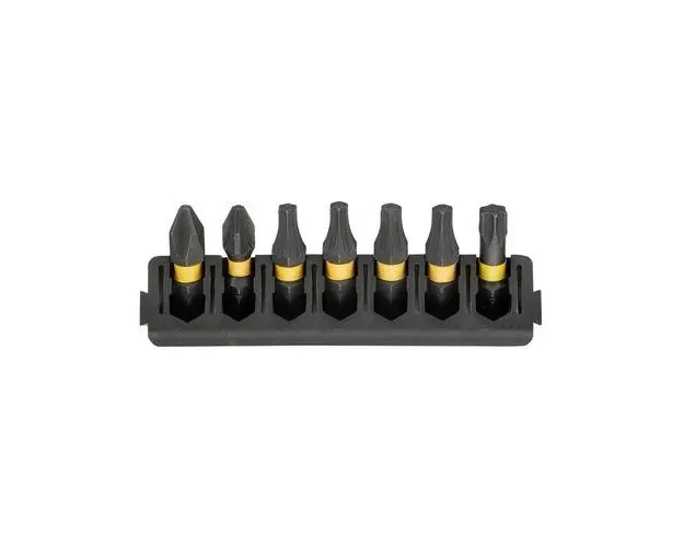 Biti FLEXTORQ, PH/PZ/TX, 25mm, 7 piese, DeWALT