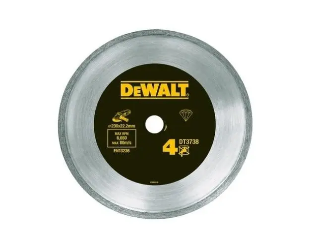 Disc diamantat taiere ceramica Dewalt DT3738-XJ High Performance 230mm