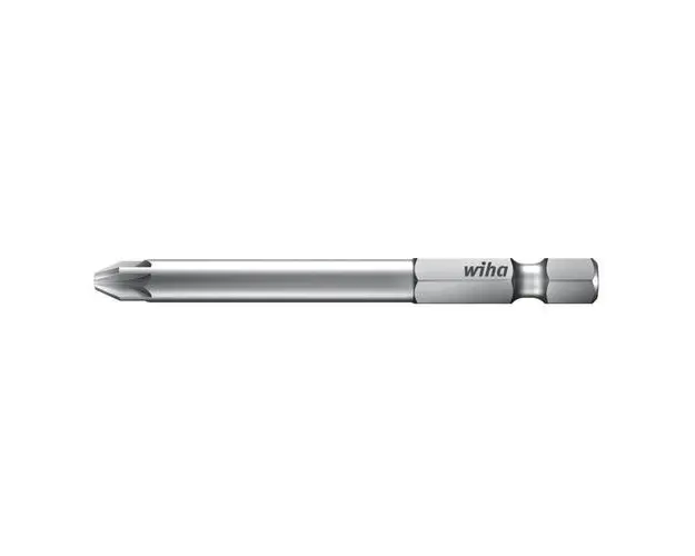 Set biti Profesional, 70mm, PZ2, 1/4inch, in cutie de plastic, 2 piese, Wiha