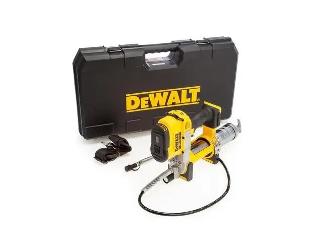Pistol pentru lubrifiere cu acumulator LI-ION XR de 18V fara acumulatori si incarcator, DeWALT