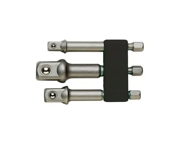 Set patrate de conectare 1/4inch-1/2inch, 3 piese, Fortis