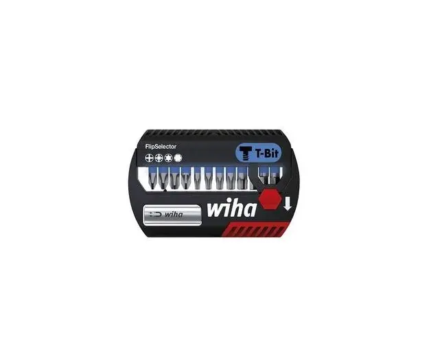 Set de biti T FlipSelector 1/4inch 14 piese Wiha 41826
