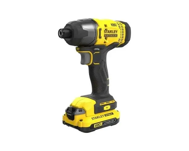 Masina de insurubat cu impact Stanley FatMax V20 SFMCF800C2, 18 V, 2800 rpm, 165 Nm, 2x Acumulatori 18V 1.5Ah, Incarcator si Valiza transport