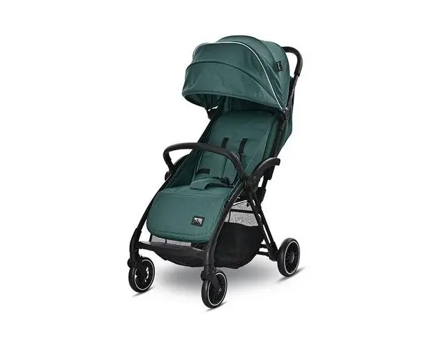 Carucior sport autofold Lorelli Quick Smoke Pine, 0 luni - 4 ani, pana la 22 kg, spatar reglabil in 3 pozitii, pozitie de somn, copertina cu protectie solara, materiale tratate UV, suport reglabil de picioare, pliere cu o singura mana